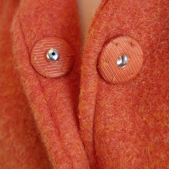 Orange Lands End Petite 6 Coat - Picture 3 of 6